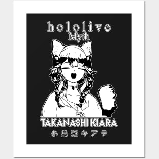 Takanashi Kiara Hololive English HoloMyth Posters and Art